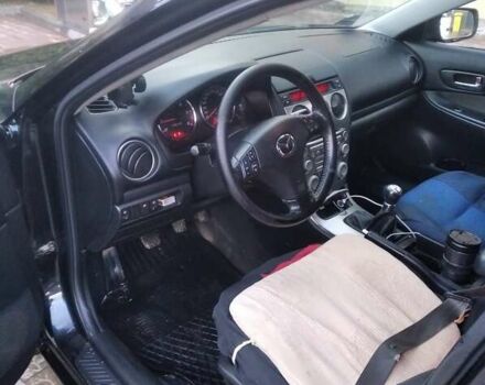 Черный Мазда 6, объемом двигателя 2 л и пробегом 250 тыс. км за 3800 $, фото 10 на Automoto.ua