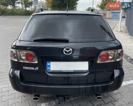 Чорний Мазда 6, об'ємом двигуна 2 л та пробігом 325 тис. км за 5500 $, фото 2 на Automoto.ua