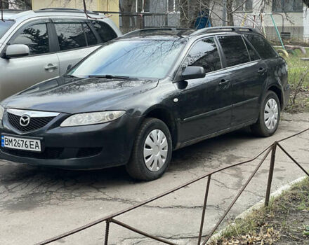 Черный Мазда 6, объемом двигателя 2 л и пробегом 280 тыс. км за 4500 $, фото 6 на Automoto.ua