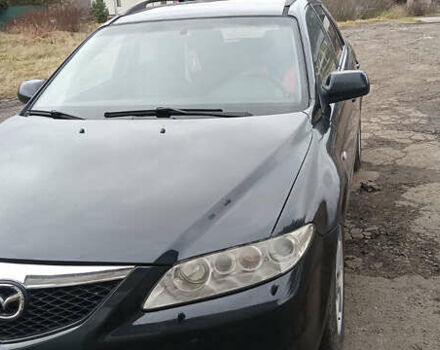 Черный Мазда 6, объемом двигателя 2 л и пробегом 352 тыс. км за 2700 $, фото 2 на Automoto.ua