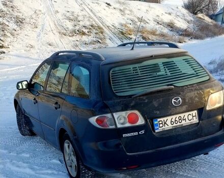 Чорний Мазда 6, об'ємом двигуна 2 л та пробігом 230 тис. км за 4200 $, фото 4 на Automoto.ua