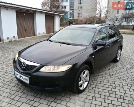 Чорний Мазда 6, об'ємом двигуна 2 л та пробігом 250 тис. км за 1950 $, фото 3 на Automoto.ua