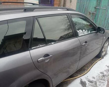 Черный Мазда 6, объемом двигателя 2 л и пробегом 280 тыс. км за 3300 $, фото 2 на Automoto.ua