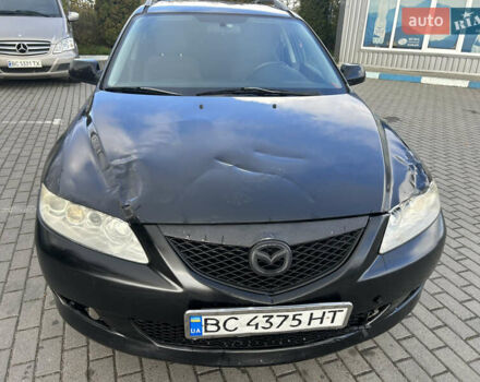 Чорний Мазда 6, об'ємом двигуна 2 л та пробігом 250 тис. км за 2100 $, фото 2 на Automoto.ua