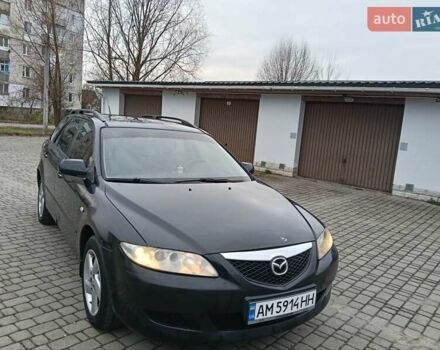 Чорний Мазда 6, об'ємом двигуна 2 л та пробігом 250 тис. км за 1950 $, фото 2 на Automoto.ua