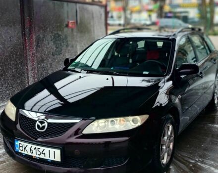 Черный Мазда 6, объемом двигателя 2 л и пробегом 260 тыс. км за 4400 $, фото 3 на Automoto.ua