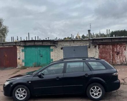 Черный Мазда 6, объемом двигателя 2 л и пробегом 309 тыс. км за 3700 $, фото 5 на Automoto.ua