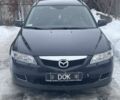 Черный Мазда 6, объемом двигателя 2 л и пробегом 380 тыс. км за 3100 $, фото 1 на Automoto.ua