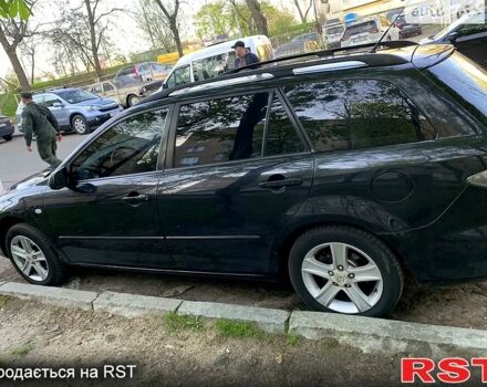 Черный Мазда 6, объемом двигателя 1.8 л и пробегом 224 тыс. км за 4300 $, фото 2 на Automoto.ua