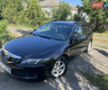 Черный Мазда 6, объемом двигателя 2 л и пробегом 220 тыс. км за 4900 $, фото 1 на Automoto.ua