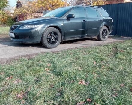 Чорний Мазда 6, об'ємом двигуна 2 л та пробігом 300 тис. км за 2750 $, фото 2 на Automoto.ua