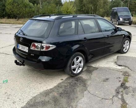 Черный Мазда 6, объемом двигателя 2 л и пробегом 280 тыс. км за 2350 $, фото 3 на Automoto.ua