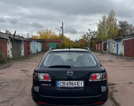 Черный Мазда 6, объемом двигателя 2 л и пробегом 309 тыс. км за 3700 $, фото 1 на Automoto.ua