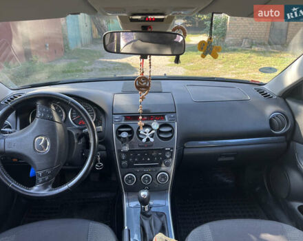 Черный Мазда 6, объемом двигателя 2 л и пробегом 220 тыс. км за 4900 $, фото 16 на Automoto.ua