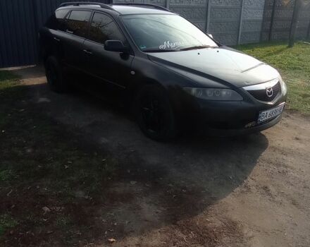 Чорний Мазда 6, об'ємом двигуна 2 л та пробігом 300 тис. км за 2750 $, фото 1 на Automoto.ua