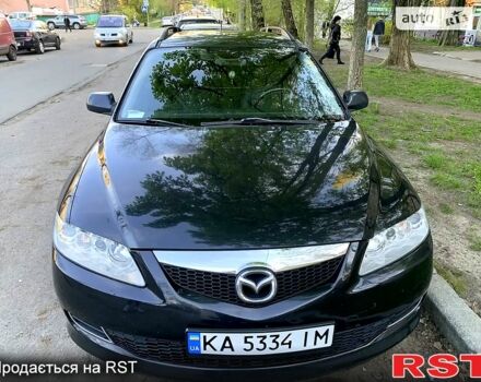 Черный Мазда 6, объемом двигателя 1.8 л и пробегом 224 тыс. км за 4300 $, фото 3 на Automoto.ua