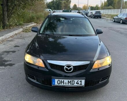 Черный Мазда 6, объемом двигателя 1.8 л и пробегом 223 тыс. км за 3200 $, фото 2 на Automoto.ua