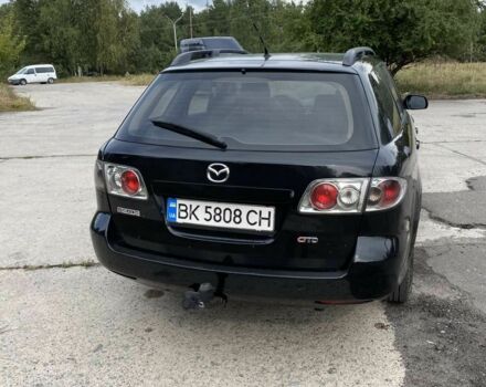 Черный Мазда 6, объемом двигателя 2 л и пробегом 280 тыс. км за 2350 $, фото 4 на Automoto.ua