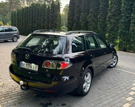 Черный Мазда 6, объемом двигателя 2 л и пробегом 272 тыс. км за 3700 $, фото 3 на Automoto.ua