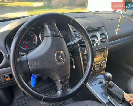 Черный Мазда 6, объемом двигателя 2 л и пробегом 220 тыс. км за 4900 $, фото 14 на Automoto.ua