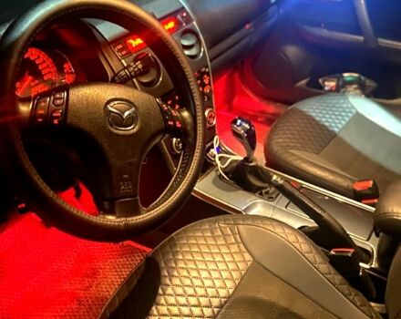 Черный Мазда 6, объемом двигателя 2 л и пробегом 362 тыс. км за 4000 $, фото 1 на Automoto.ua