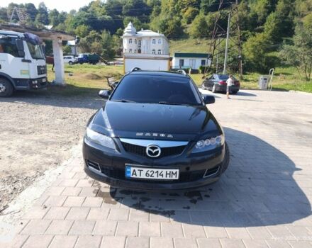 Черный Мазда 6, объемом двигателя 2 л и пробегом 273 тыс. км за 3700 $, фото 4 на Automoto.ua
