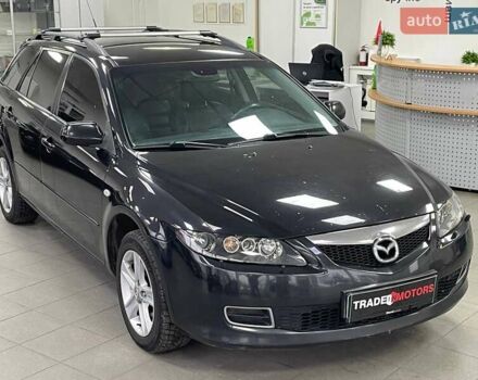 Черный Мазда 6, объемом двигателя 2.26 л и пробегом 307 тыс. км за 5990 $, фото 1 на Automoto.ua