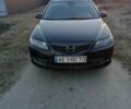 Черный Мазда 6, объемом двигателя 2 л и пробегом 298 тыс. км за 4300 $, фото 1 на Automoto.ua