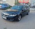 Черный Мазда 6, объемом двигателя 2 л и пробегом 244 тыс. км за 5000 $, фото 1 на Automoto.ua
