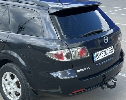 Черный Мазда 6, объемом двигателя 1.8 л и пробегом 303 тыс. км за 4900 $, фото 4 на Automoto.ua