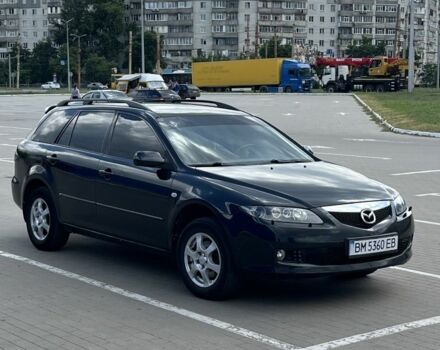 Черный Мазда 6, объемом двигателя 1.8 л и пробегом 303 тыс. км за 4900 $, фото 3 на Automoto.ua