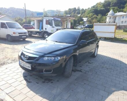 Черный Мазда 6, объемом двигателя 2 л и пробегом 273 тыс. км за 3700 $, фото 7 на Automoto.ua