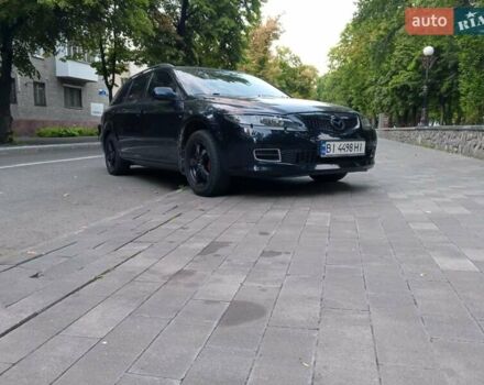 Черный Мазда 6, объемом двигателя 1.8 л и пробегом 204 тыс. км за 6000 $, фото 4 на Automoto.ua