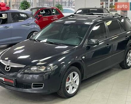 Черный Мазда 6, объемом двигателя 2.26 л и пробегом 307 тыс. км за 5990 $, фото 5 на Automoto.ua