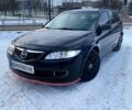 Черный Мазда 6, объемом двигателя 2 л и пробегом 309 тыс. км за 3400 $, фото 1 на Automoto.ua