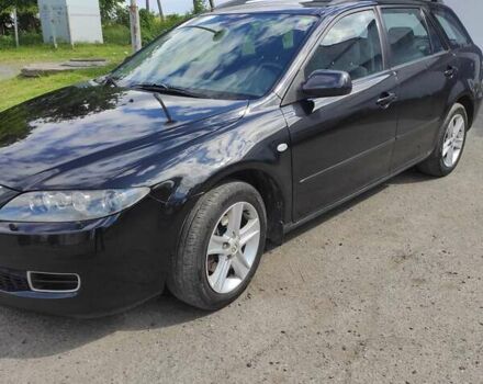 Черный Мазда 6, объемом двигателя 2 л и пробегом 210 тыс. км за 4400 $, фото 15 на Automoto.ua