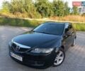 Черный Мазда 6, объемом двигателя 2 л и пробегом 221 тыс. км за 4300 $, фото 1 на Automoto.ua