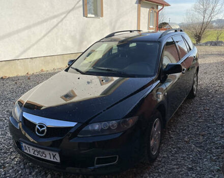 Черный Мазда 6, объемом двигателя 2 л и пробегом 271 тыс. км за 4900 $, фото 2 на Automoto.ua