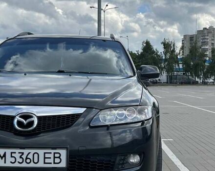 Черный Мазда 6, объемом двигателя 1.8 л и пробегом 320 тыс. км за 5100 $, фото 5 на Automoto.ua