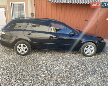 Черный Мазда 6, объемом двигателя 2 л и пробегом 271 тыс. км за 4900 $, фото 3 на Automoto.ua