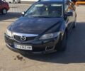 Черный Мазда 6, объемом двигателя 2 л и пробегом 225 тыс. км за 5900 $, фото 1 на Automoto.ua