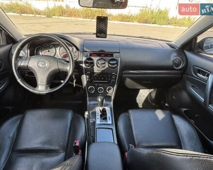 Черный Мазда 6, объемом двигателя 2.3 л и пробегом 202 тыс. км за 5250 $, фото 18 на Automoto.ua