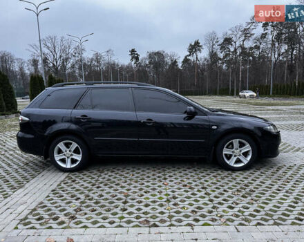 Черный Мазда 6, объемом двигателя 2 л и пробегом 140 тыс. км за 5200 $, фото 2 на Automoto.ua
