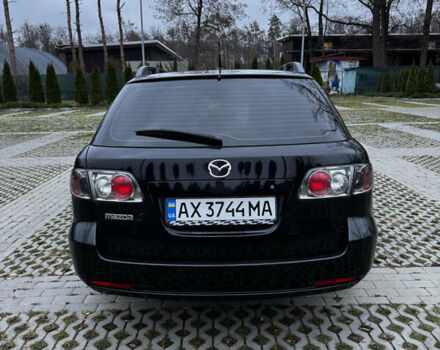 Черный Мазда 6, объемом двигателя 2 л и пробегом 140 тыс. км за 5200 $, фото 3 на Automoto.ua