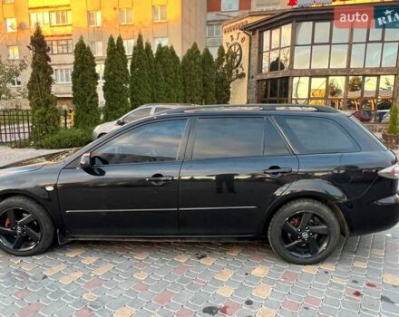 Черный Мазда 6, объемом двигателя 2 л и пробегом 344 тыс. км за 2900 $, фото 2 на Automoto.ua