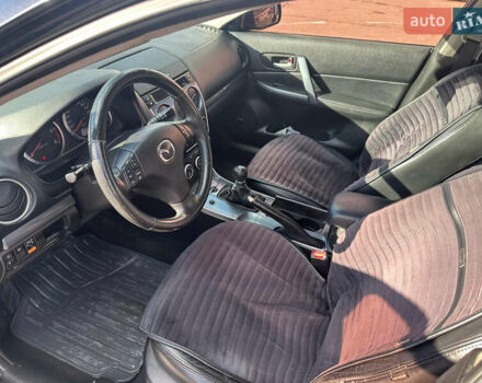 Черный Мазда 6, объемом двигателя 2 л и пробегом 342 тыс. км за 4500 $, фото 6 на Automoto.ua