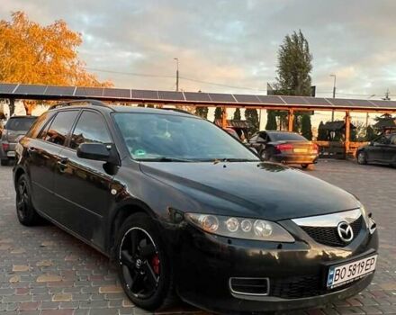 Черный Мазда 6, объемом двигателя 2 л и пробегом 344 тыс. км за 2900 $, фото 6 на Automoto.ua