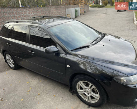 Черный Мазда 6, объемом двигателя 1.8 л и пробегом 251 тыс. км за 6200 $, фото 6 на Automoto.ua
