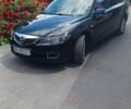 Черный Мазда 6, объемом двигателя 2 л и пробегом 265 тыс. км за 6000 $, фото 1 на Automoto.ua