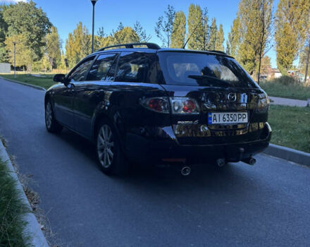 Черный Мазда 6, объемом двигателя 2.3 л и пробегом 201 тыс. км за 5600 $, фото 4 на Automoto.ua